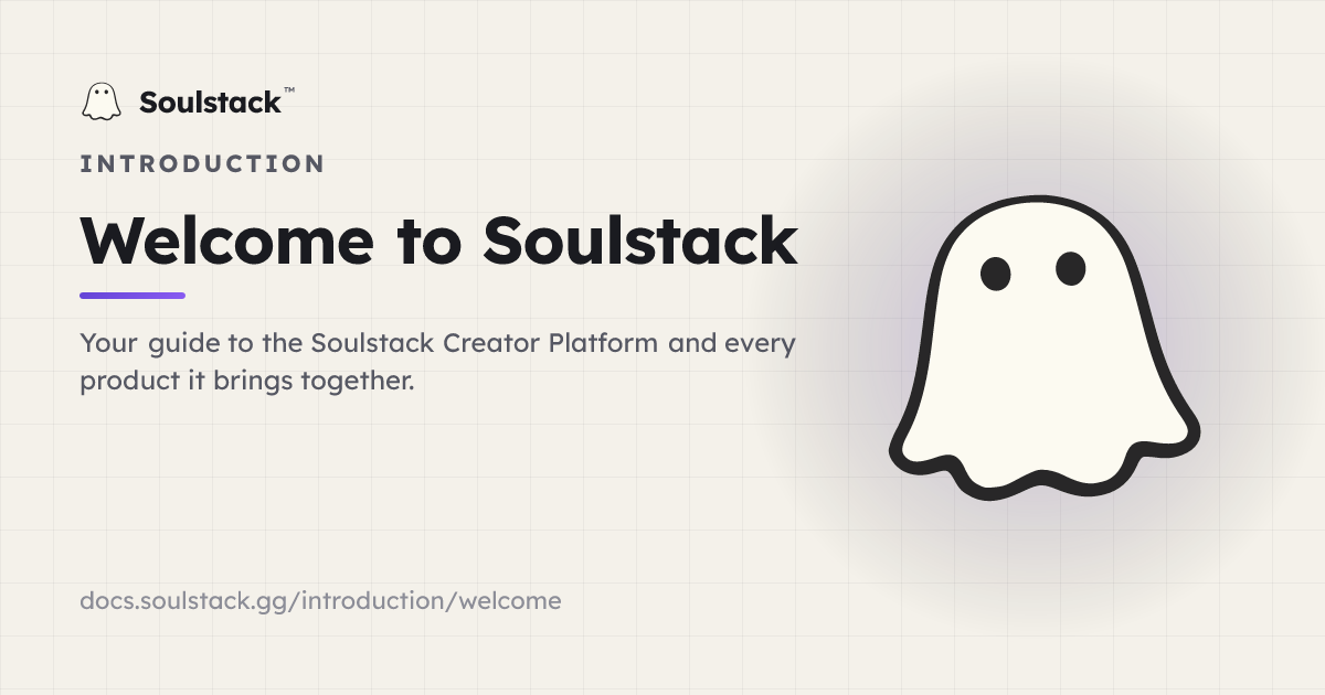 Welcome | Soulstack Creator Docs